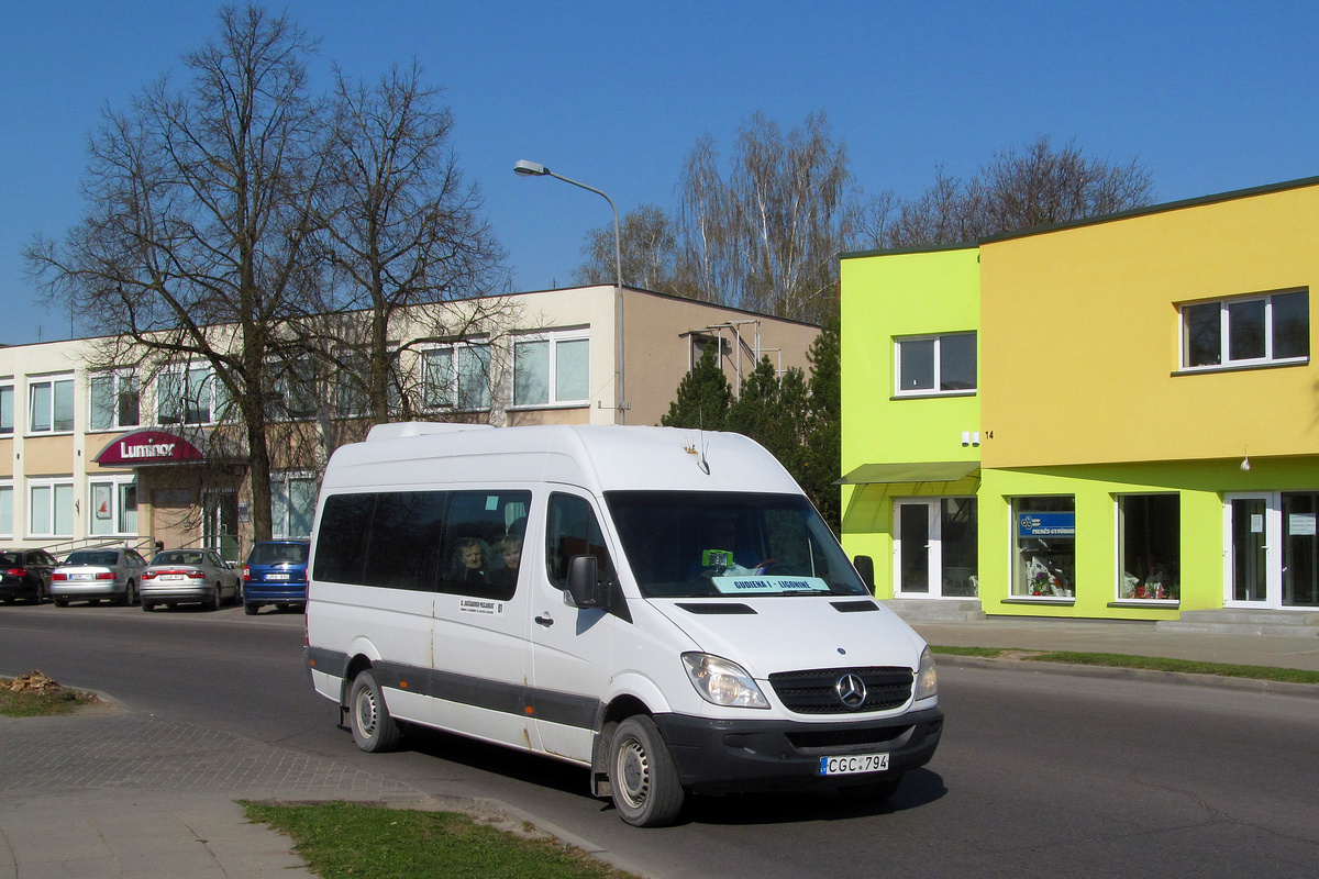 Литва, Mercedes-Benz Sprinter W906 311CDI № 01