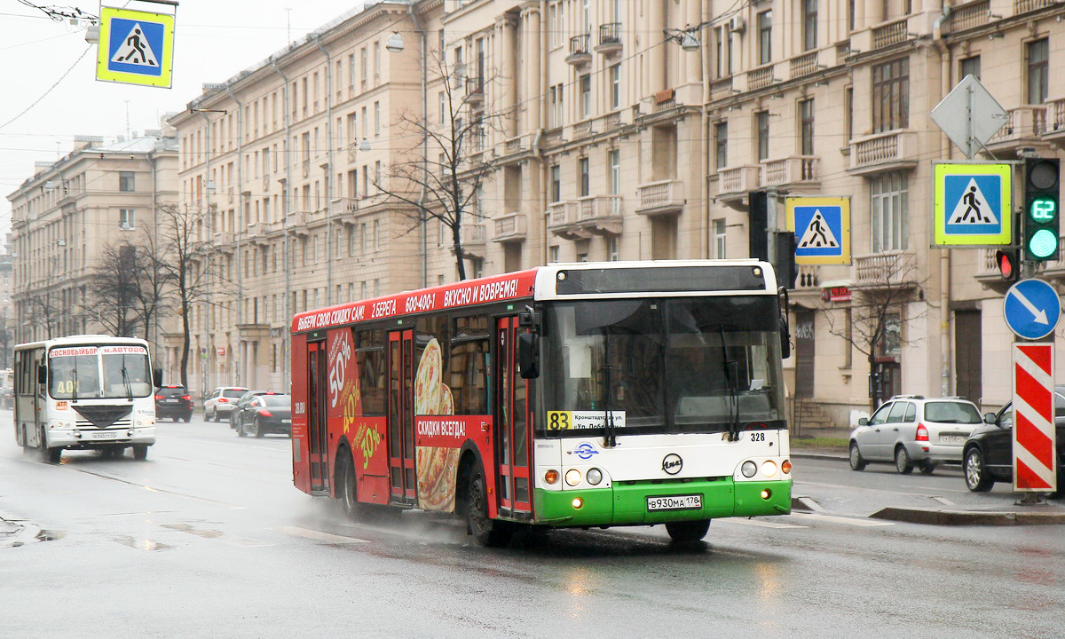 Санкт-Петербург, ЛиАЗ-5292.20 № 328