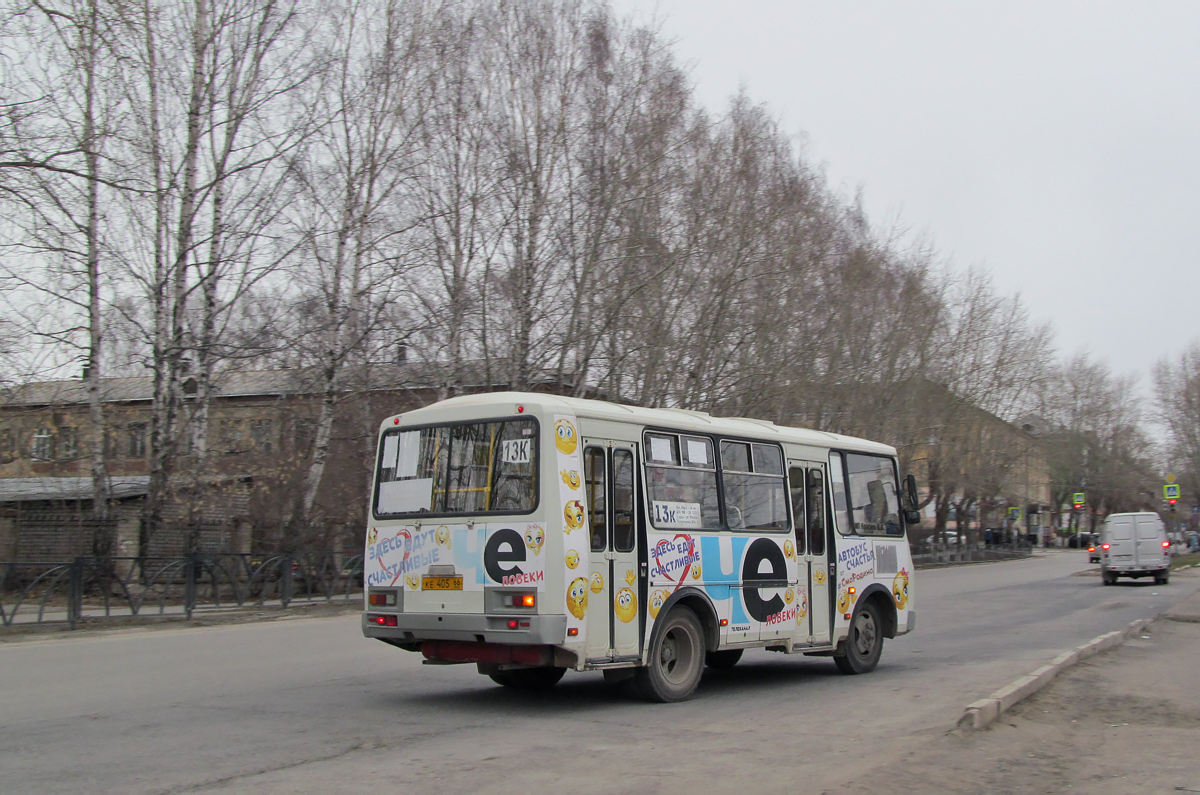 Свердловская область, ПАЗ-32054 № КЕ 405 66