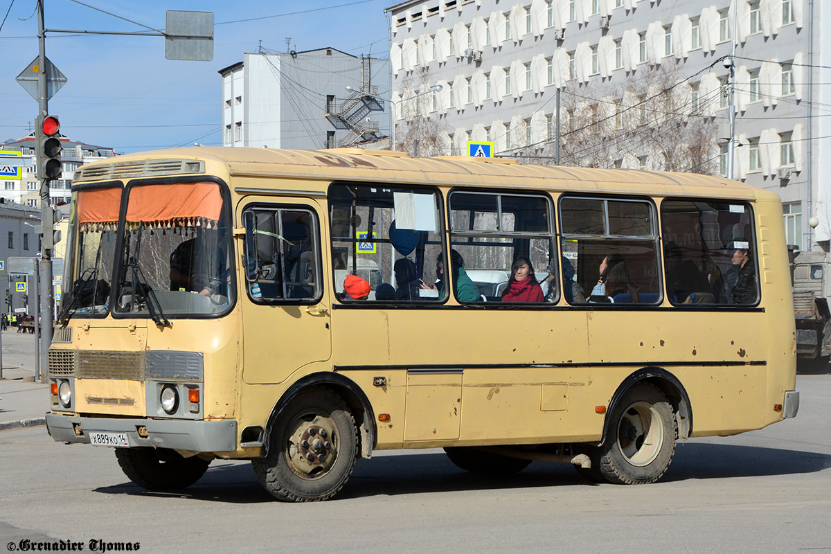 Саха (Якутия), ПАЗ-32054 № Х 889 КО 14