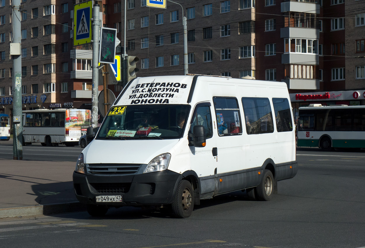 Санкт-Петербург, София (IVECO Daily 50C15V) № У 049 НХ 47