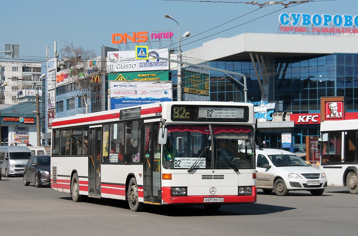 Пензенская область, Mercedes-Benz O405N2 № А 691 МР 33