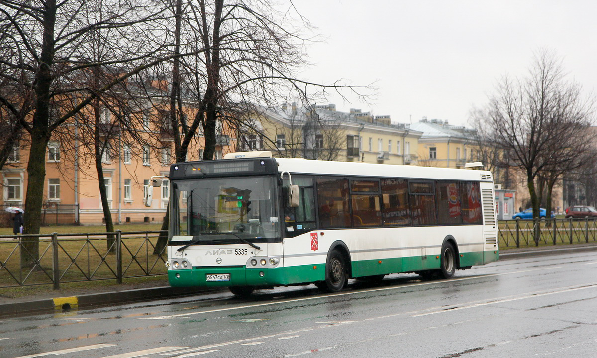 Санкт-Петербург, ЛиАЗ-5292.60 № 5335