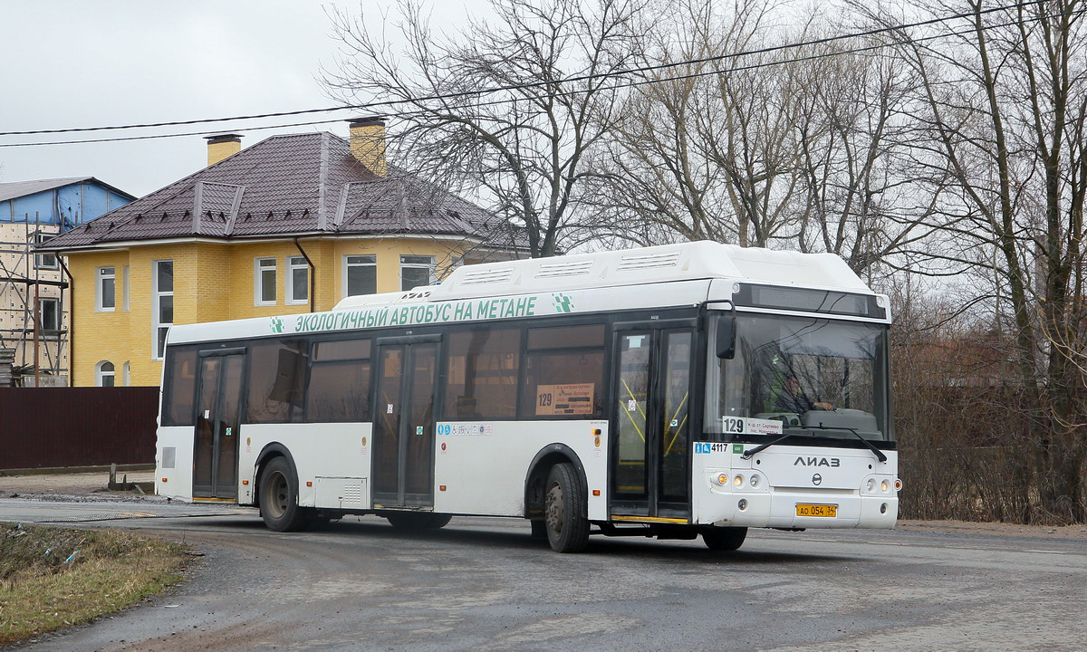 Санкт-Петербург, ЛиАЗ-5292.67 (CNG) № 4117