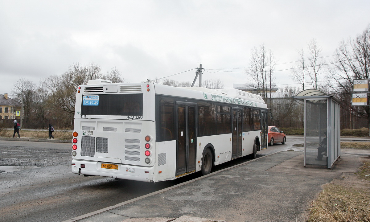 Санкт-Петербург, ЛиАЗ-5292.67 (CNG) № 4117