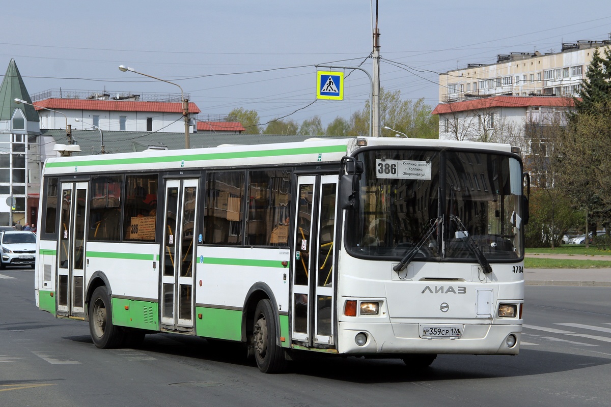 Санкт-Петербург, ЛиАЗ-5293.60 № 3784