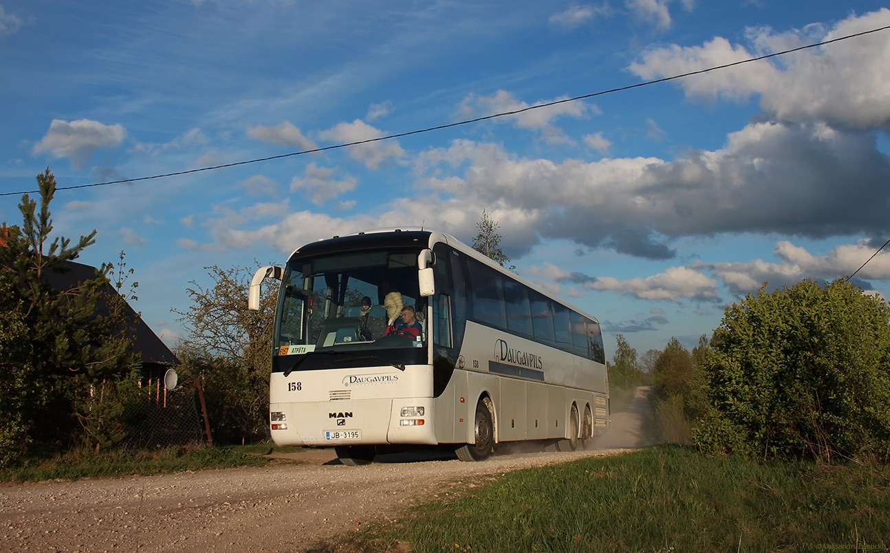 Латвия, MAN R08 Lion's Top Coach RHC414 № 158