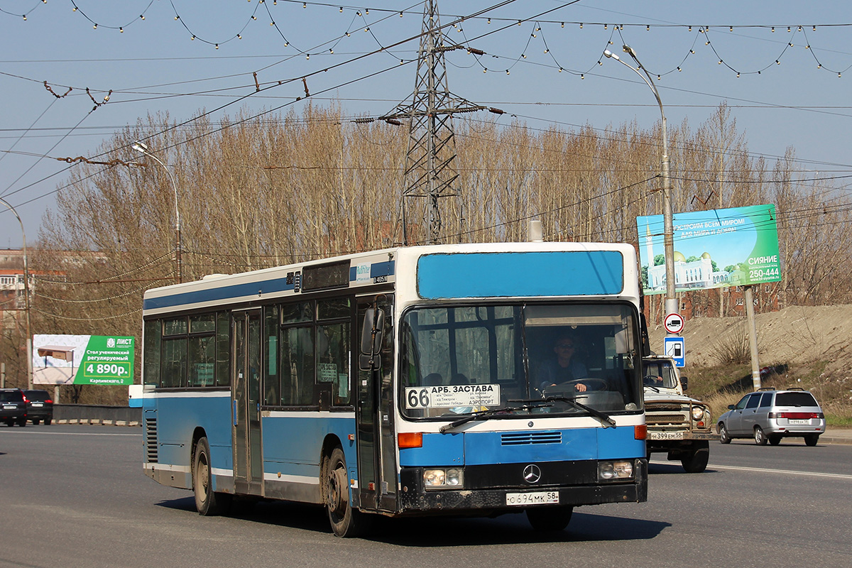 Пензенская область, Mercedes-Benz O405N2 № О 694 МК 58