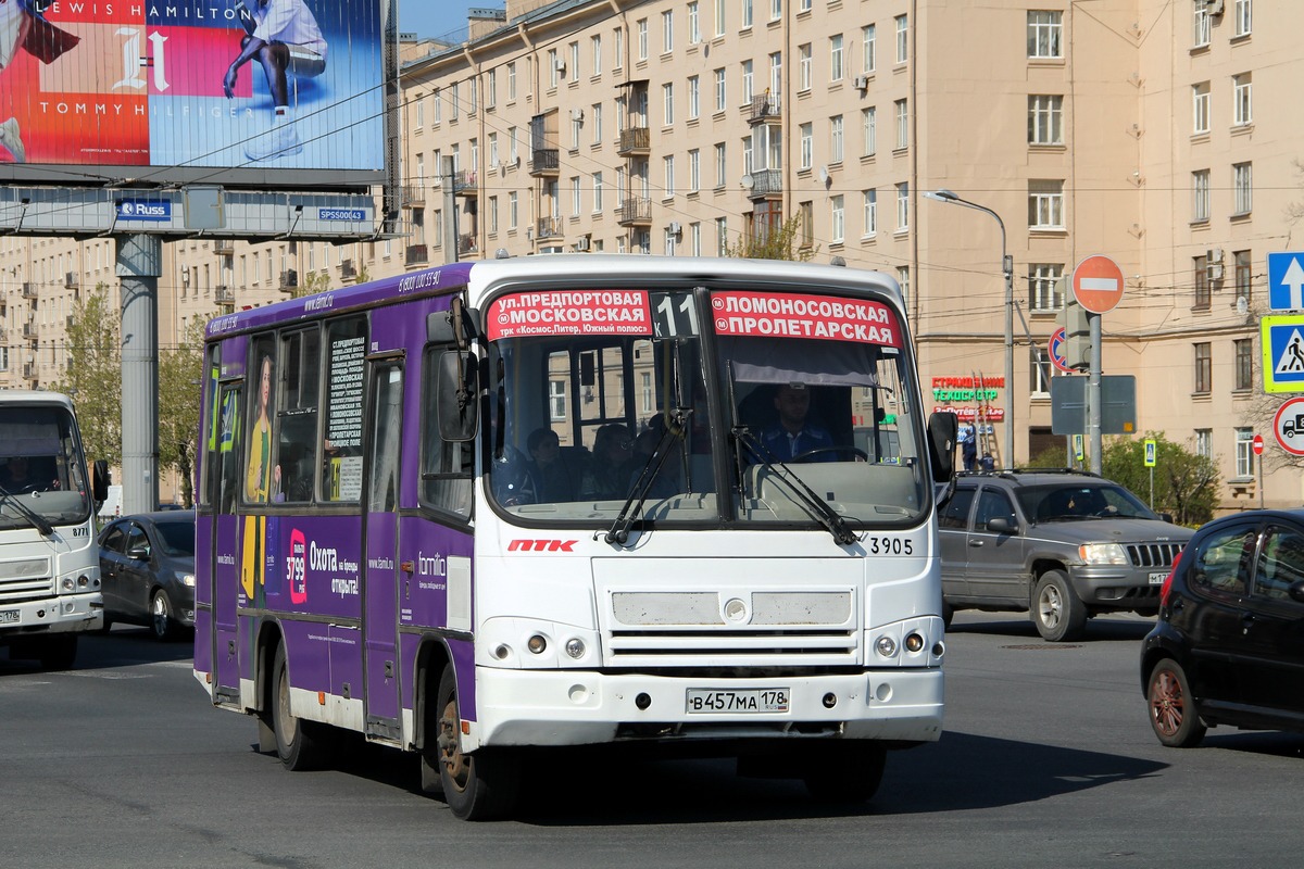 Санкт-Петербург, ПАЗ-320402-03 № n905