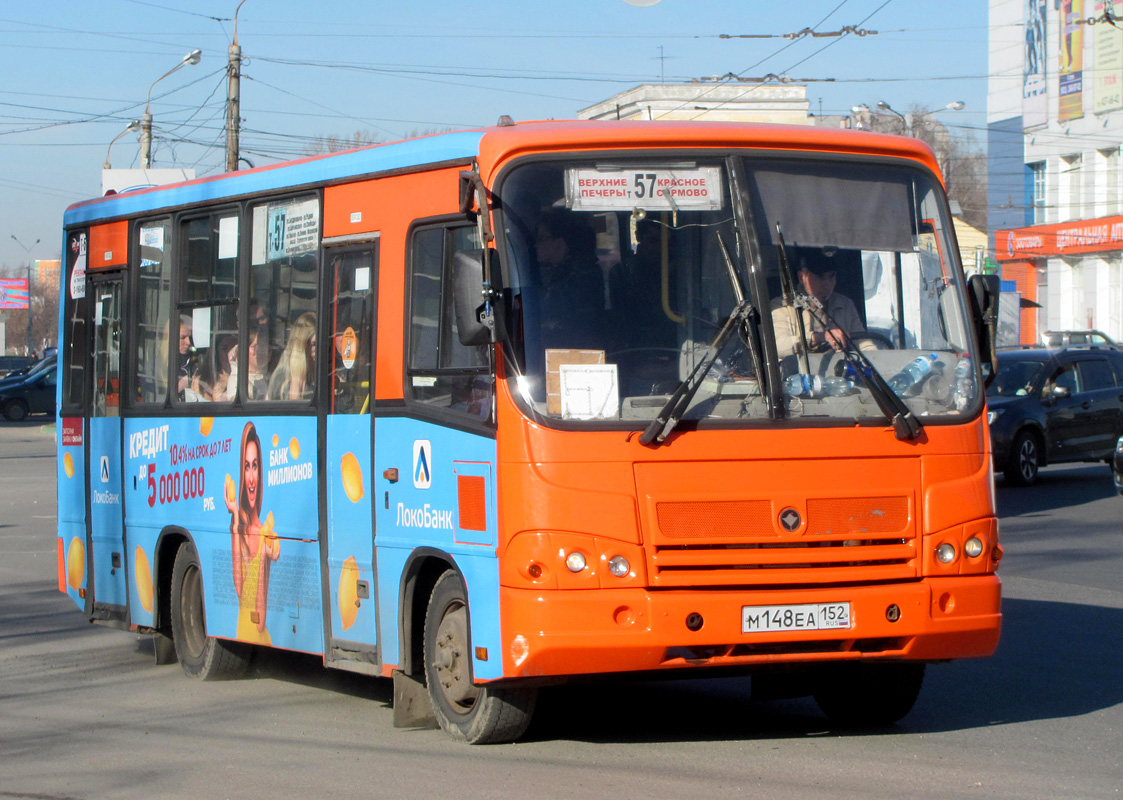 Нижегородская область, ПАЗ-320402-05 № М 148 ЕА 152