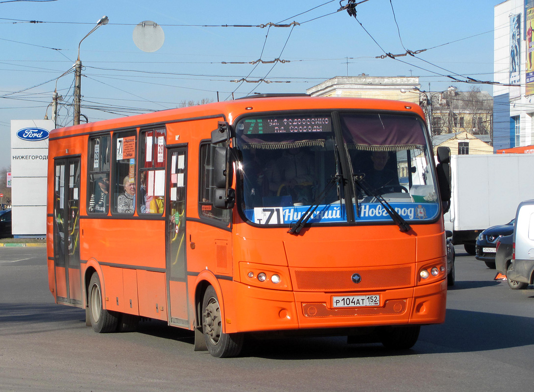 Нижегородская область, ПАЗ-320414-05 "Вектор" № Р 104 АТ 152