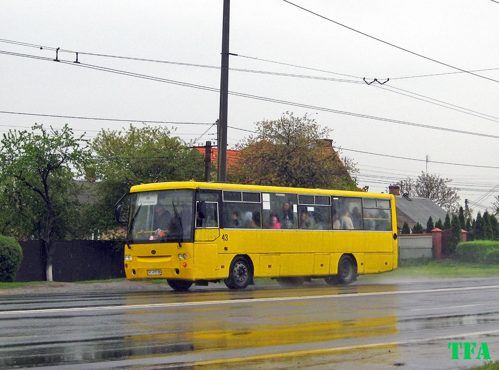 Волынская область, Богдан А1441 (ЛуАЗ) № 43