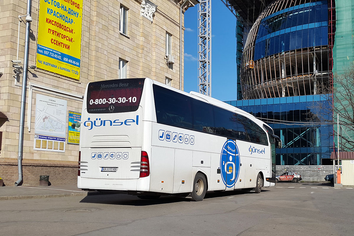 Киев, Mercedes-Benz Travego II SHD 15SHD facelift № AA 5370 XB