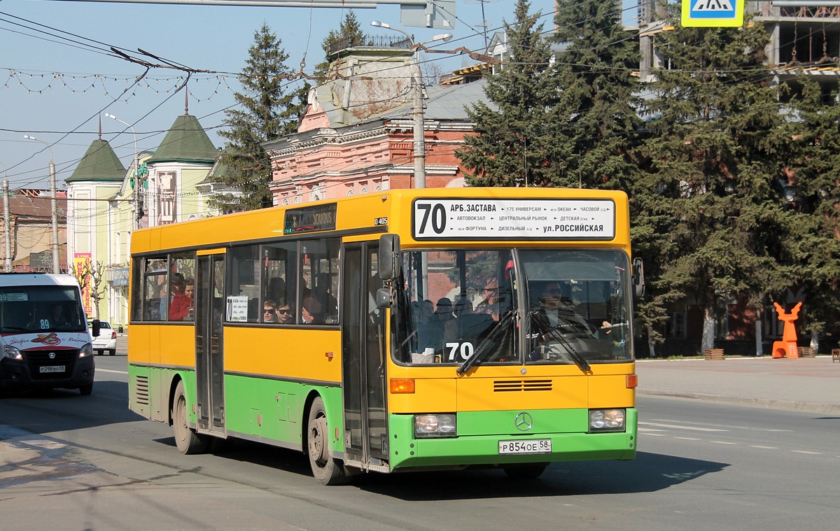 Пензенская область, Mercedes-Benz O405 № Р 854 ОЕ 58