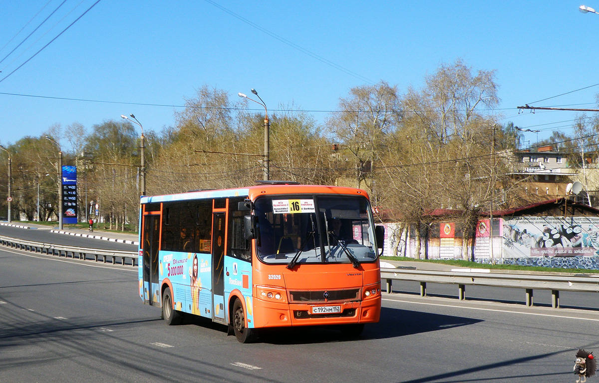 Нижегородская область, ПАЗ-320414-04 "Вектор" № 32026