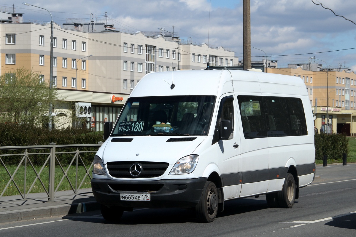 Санкт-Петербург, Луидор-22340C (MB Sprinter 515CDI) № М 665 ХВ 178