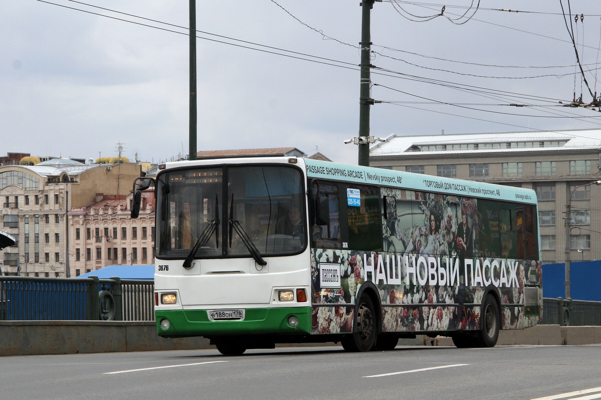 Санкт-Петербург, ЛиАЗ-5293.60 № 3676