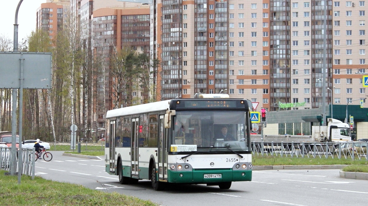 Sankt Peterburgas, LiAZ-5292.60 Nr. 2655