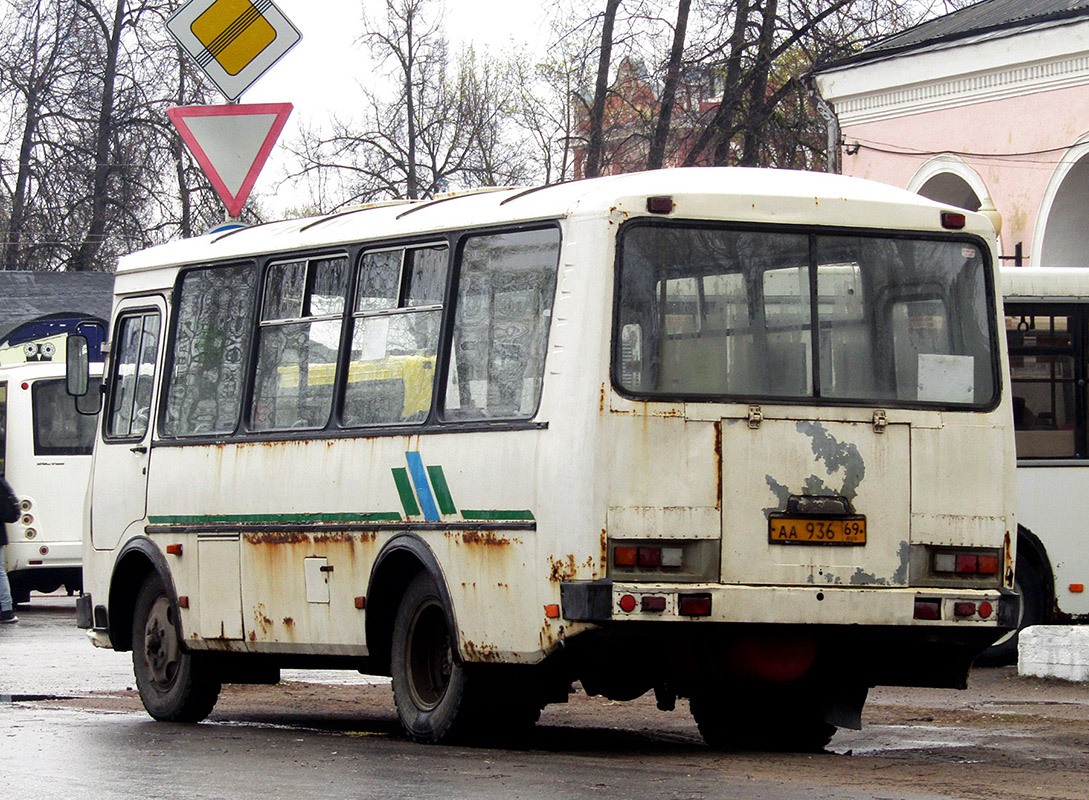 Тверская область, ПАЗ-32053 № АА 936 69