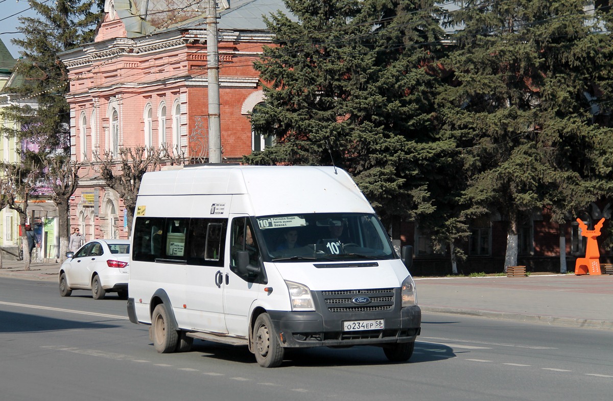 Пензенская область, Промтех-224326 (Ford Transit) № О 234 ЕР 58