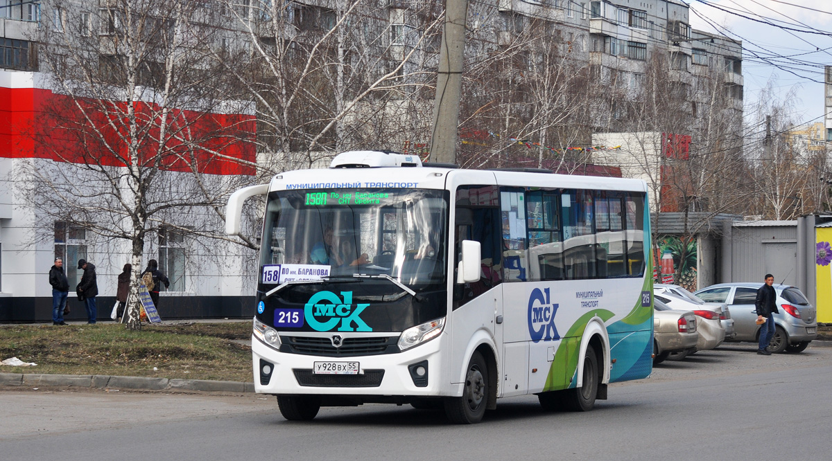 Omsk region, PAZ-320435-04 "Vector Next" č. 215