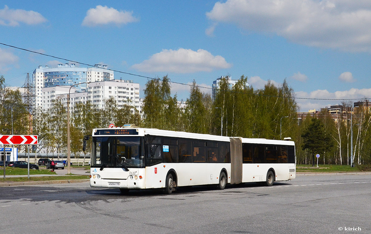 Санкт-Петербург, ЛиАЗ-6213.20 № 2610