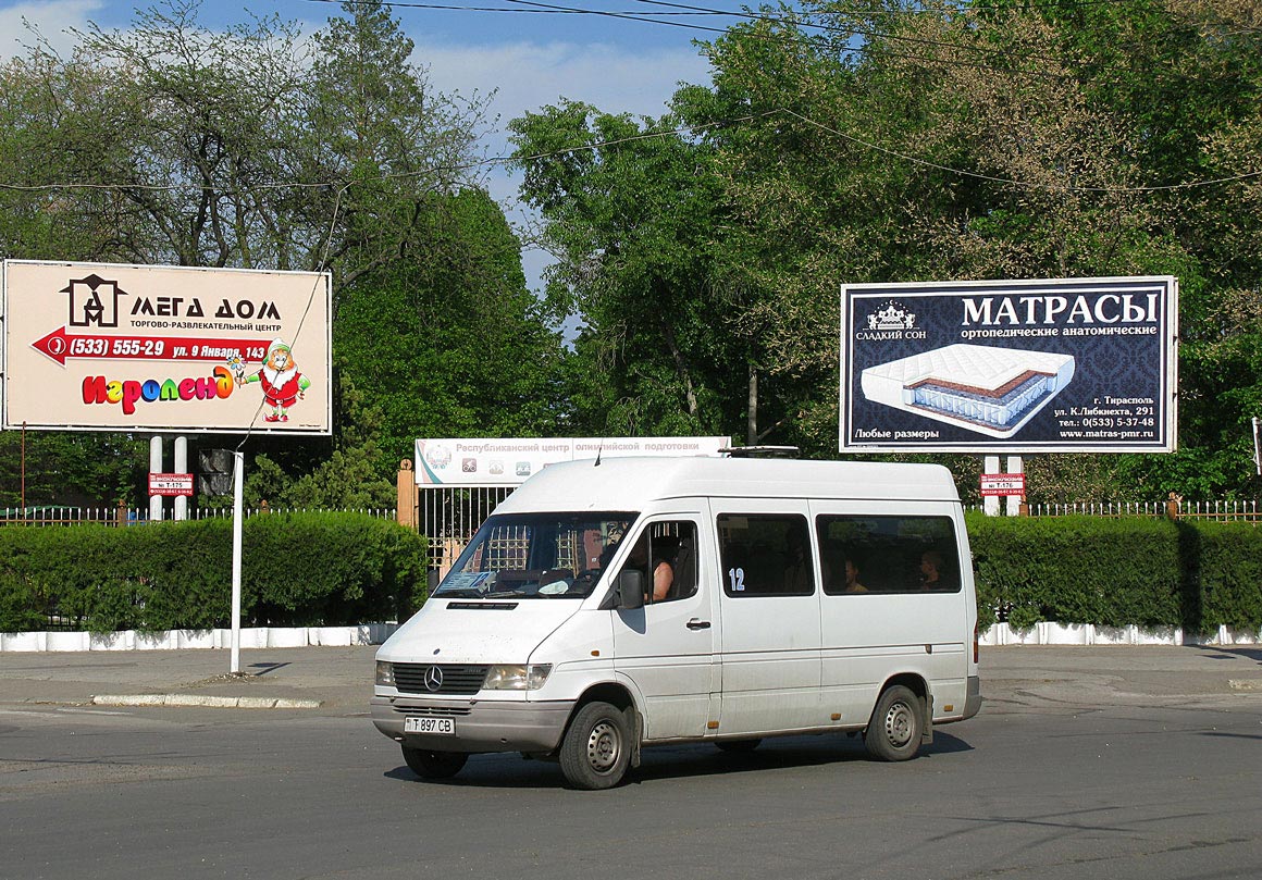 Приднестровье, Mercedes-Benz Sprinter W901/W902 210D № Т 897 СВ — Фото —  Автобусный транспорт