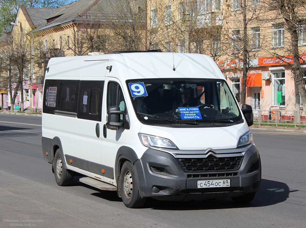 Тверская область, Автодом-22083* (Citroёn Jumper) № С 454 ОС 69