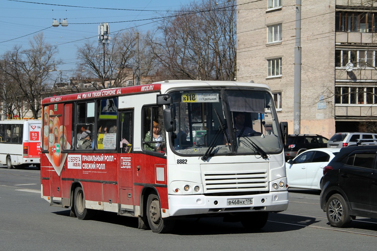 Санкт-Петербург, ПАЗ-320402-05 № 8882