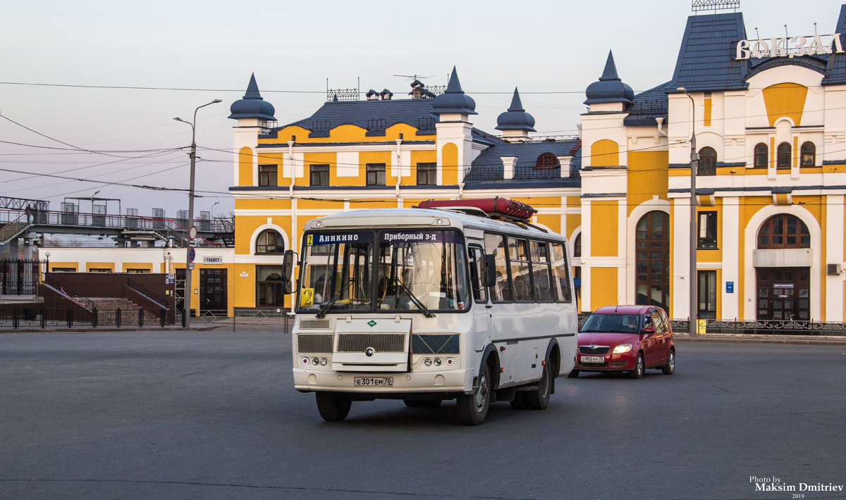 Томская область, ПАЗ-32054 № Е 301 ЕМ 70