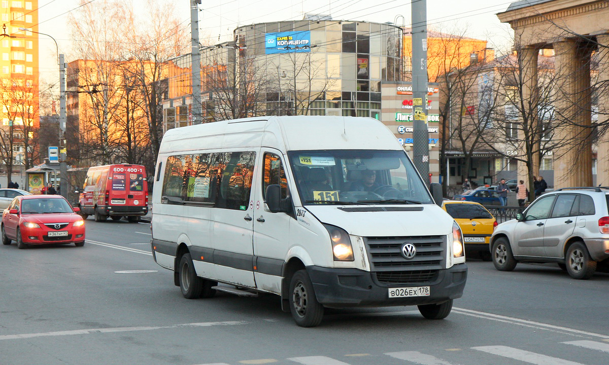 Санкт-Петербург, БТД-2219 (Volkswagen Crafter) № 2973