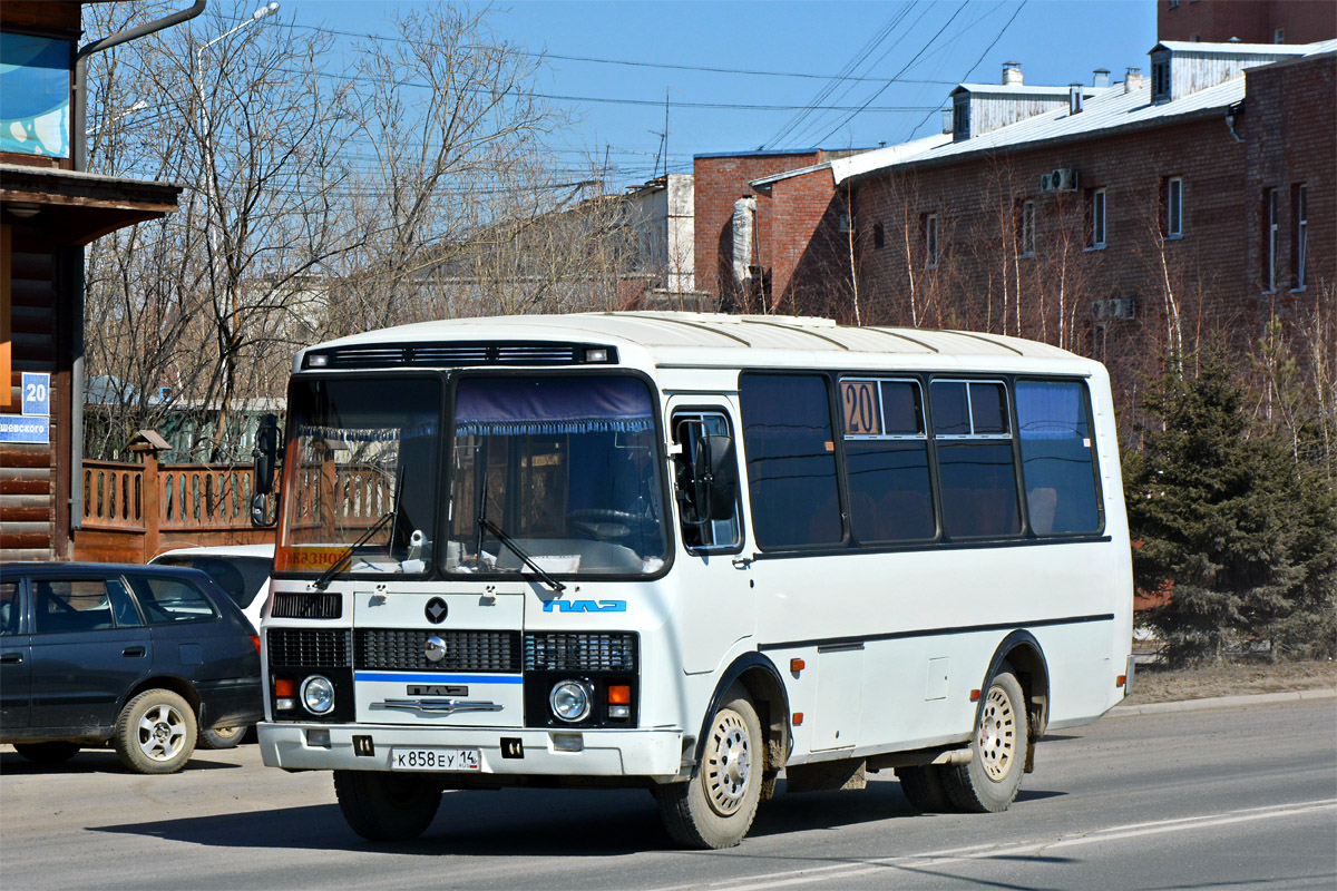 Саха (Якутия), ПАЗ-32054 № К 858 ЕУ 14