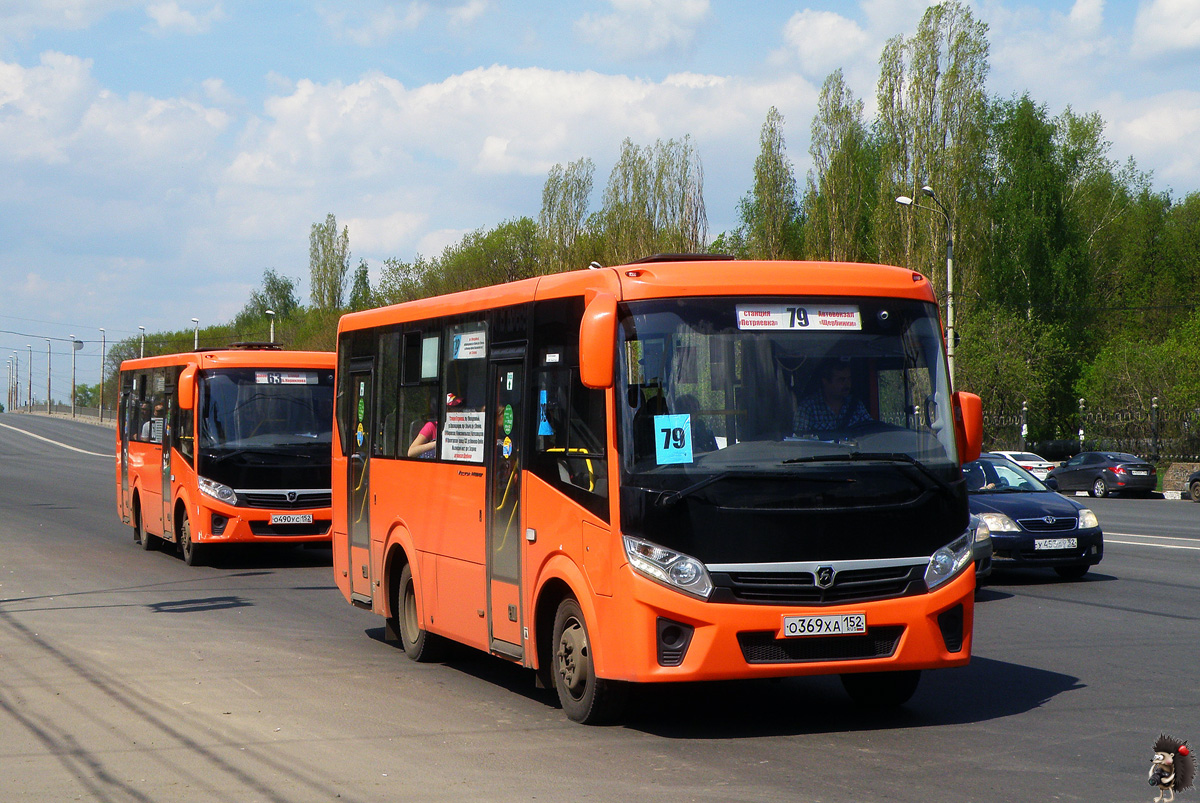 Nizhegorodskaya region, PAZ-320405-04 "Vector Next" № О 369 ХА 152