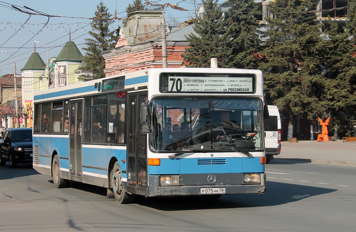 Пензенская область, Mercedes-Benz O405N № Р 075 НК 58