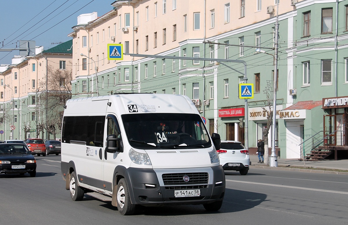 Пензенская область, Нижегородец-FST613 (FIAT Ducato) № Р 141 АС 58