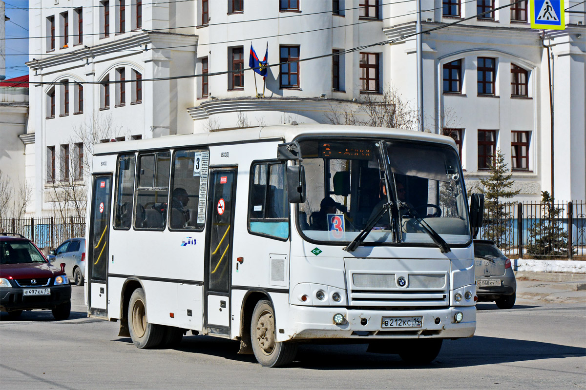 Саха (Якутия), ПАЗ-320302-08 № В 212 КС 14