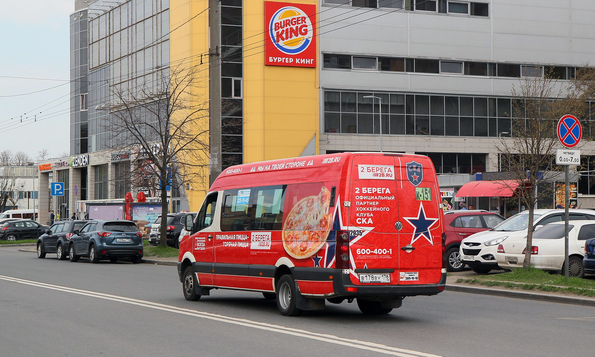 Санкт-Петербург, БТД-2219 (Volkswagen Crafter) № 2935