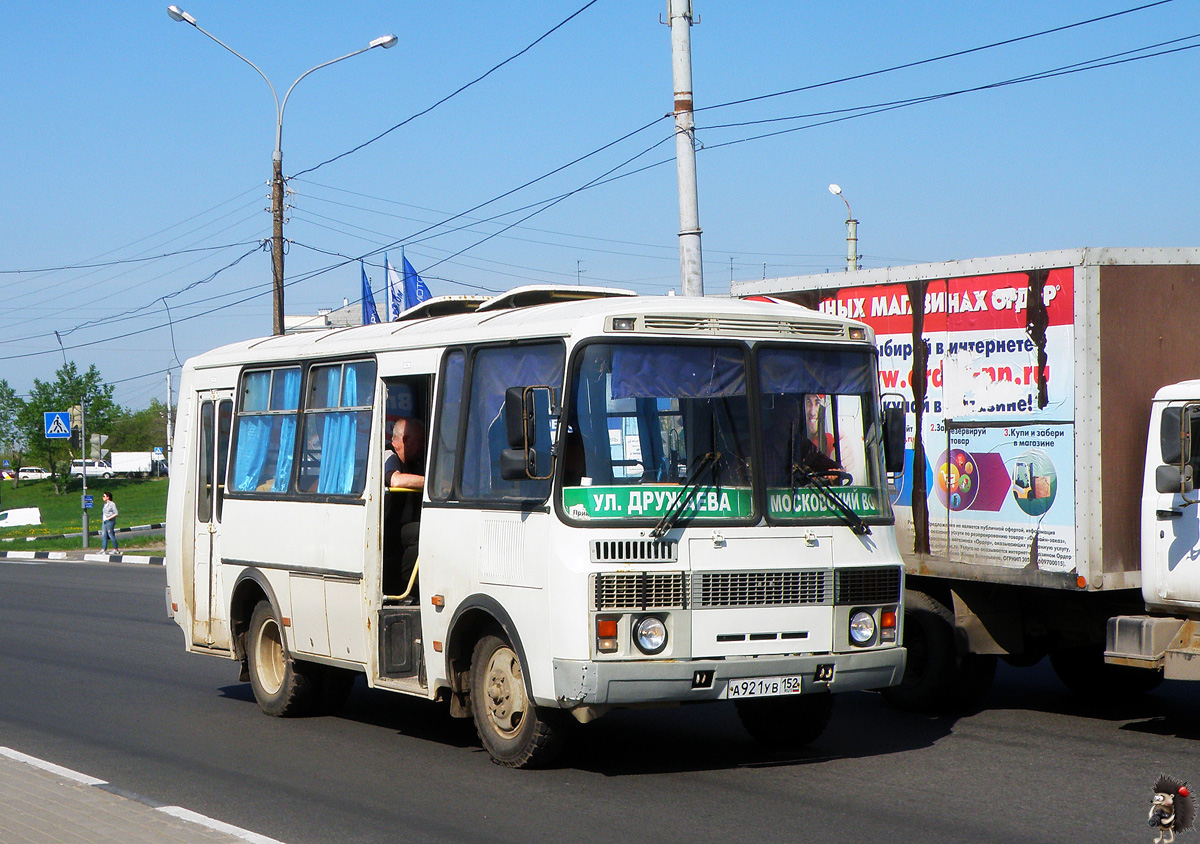 Ніжагародская вобласць, ПАЗ-32054 № А 921 УВ 152