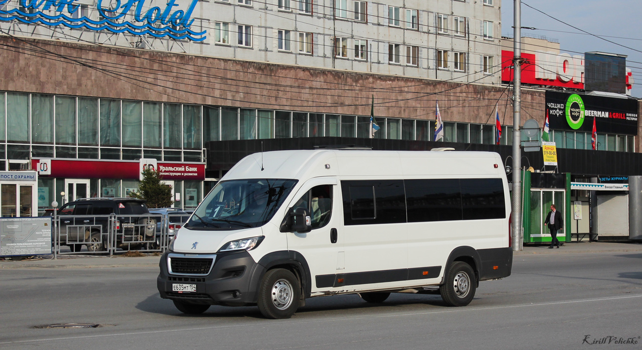 Новосибирская область, Автодом-22080* (Peugeot Boxer) № Е 635 МТ 154