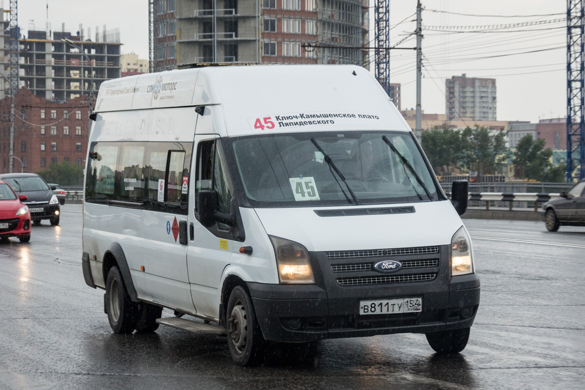 Новосибирская область, Нижегородец-222709  (Ford Transit) № В 811 ТУ 154