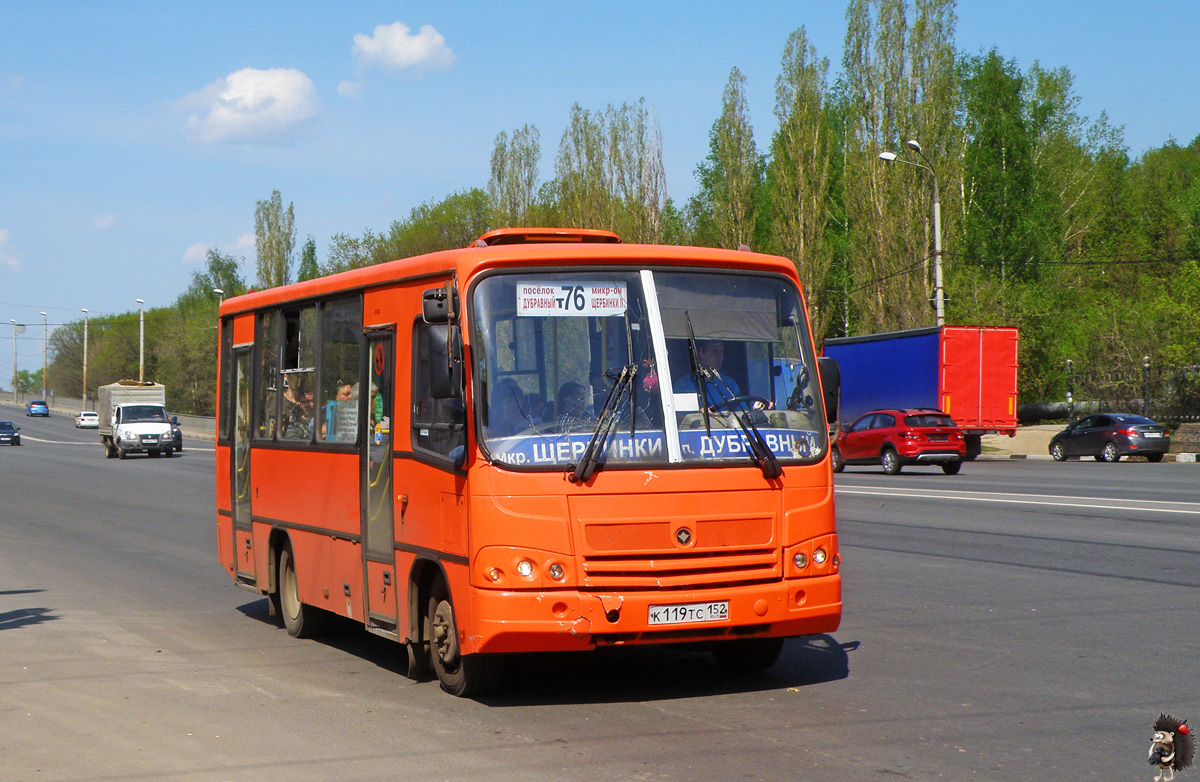 Нижегородская область, ПАЗ-320402-05 № К 119 ТС 152