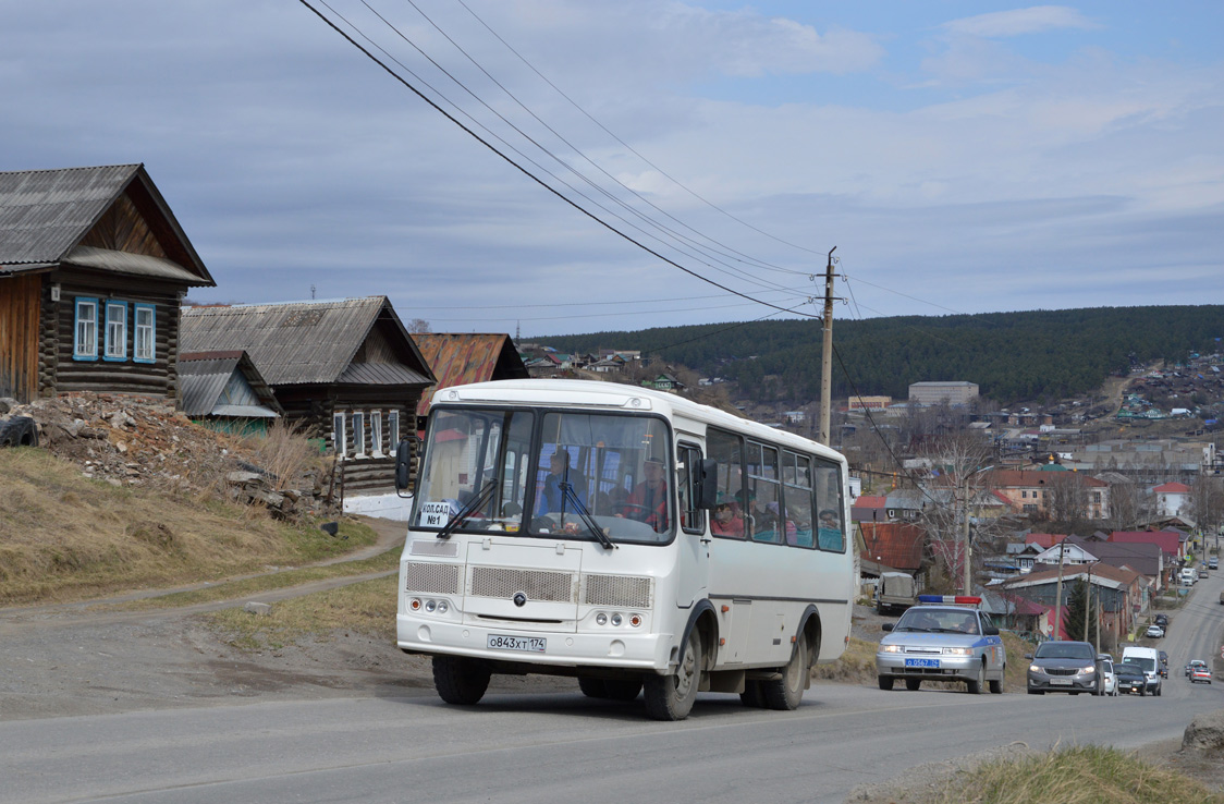 Челябинская область, ПАЗ-32054 № О 843 ХТ 174