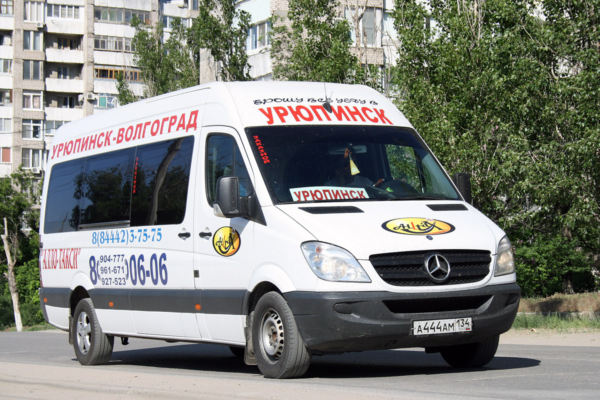 Волгоградская область, Mercedes-Benz Sprinter W906 № А 444 АМ 134 — Фото —  Автобусный транспорт