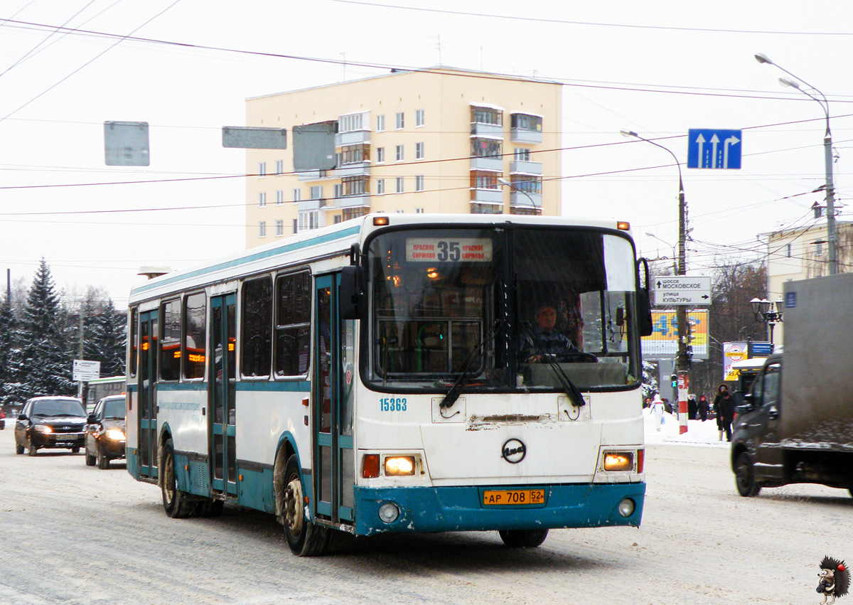 Нижегородская область, ЛиАЗ-5256.26 № 15363