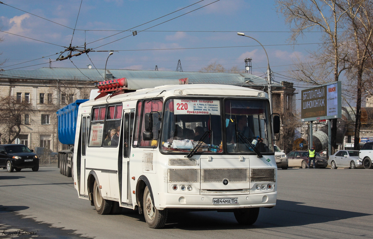 Новосибирская область, ПАЗ-32054 № М 844 МА 154