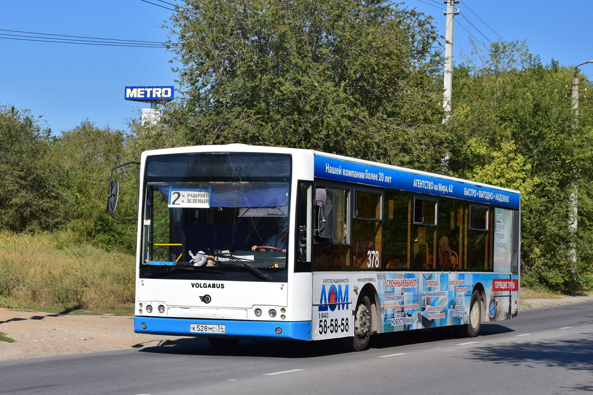 Волгоградская область, Волжанин-5270-20-06 "СитиРитм-12" № 378