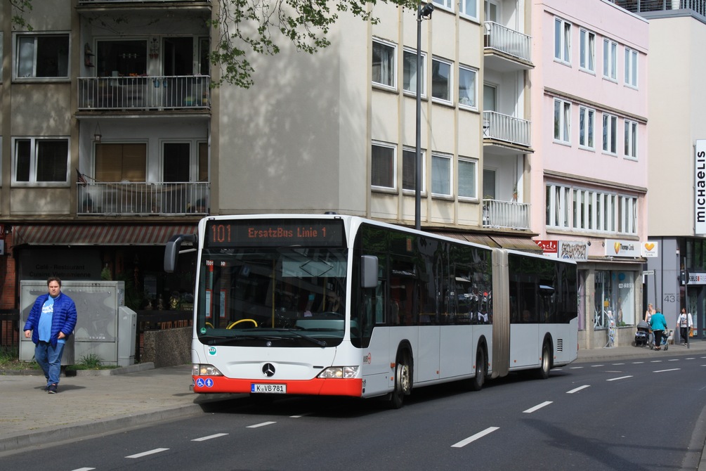 Северный Рейн-Вестфалия, Mercedes-Benz O530G Citaro facelift G № 781