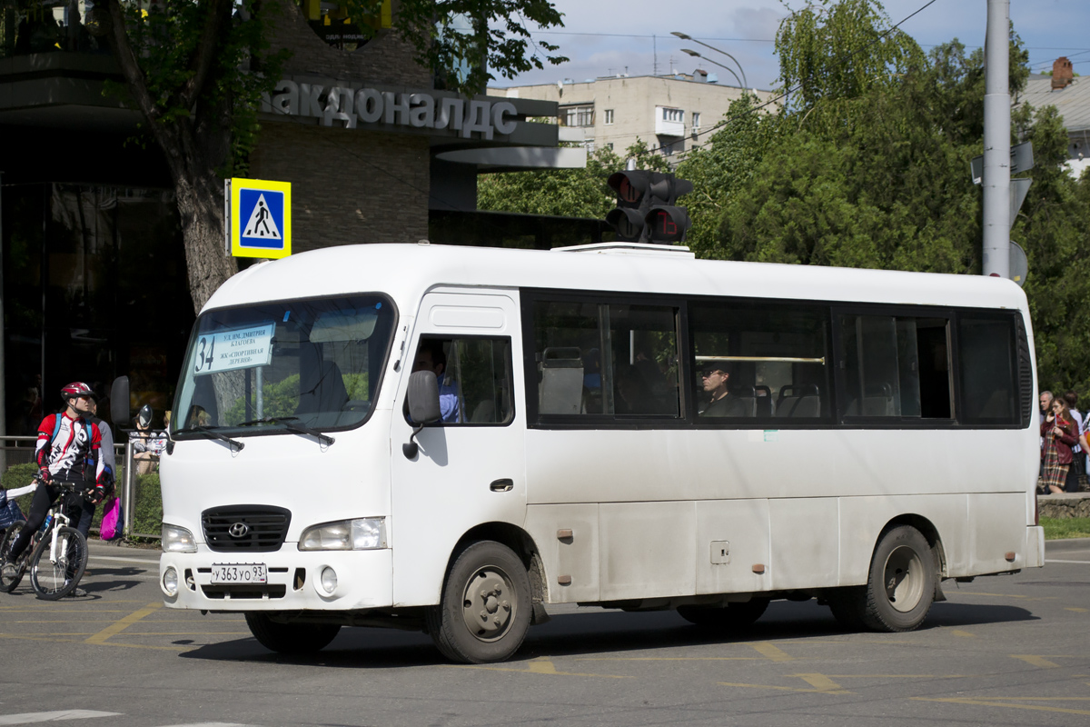 Краснодарский край, Hyundai County LWB C09 (ТагАЗ) № У 363 УО 93