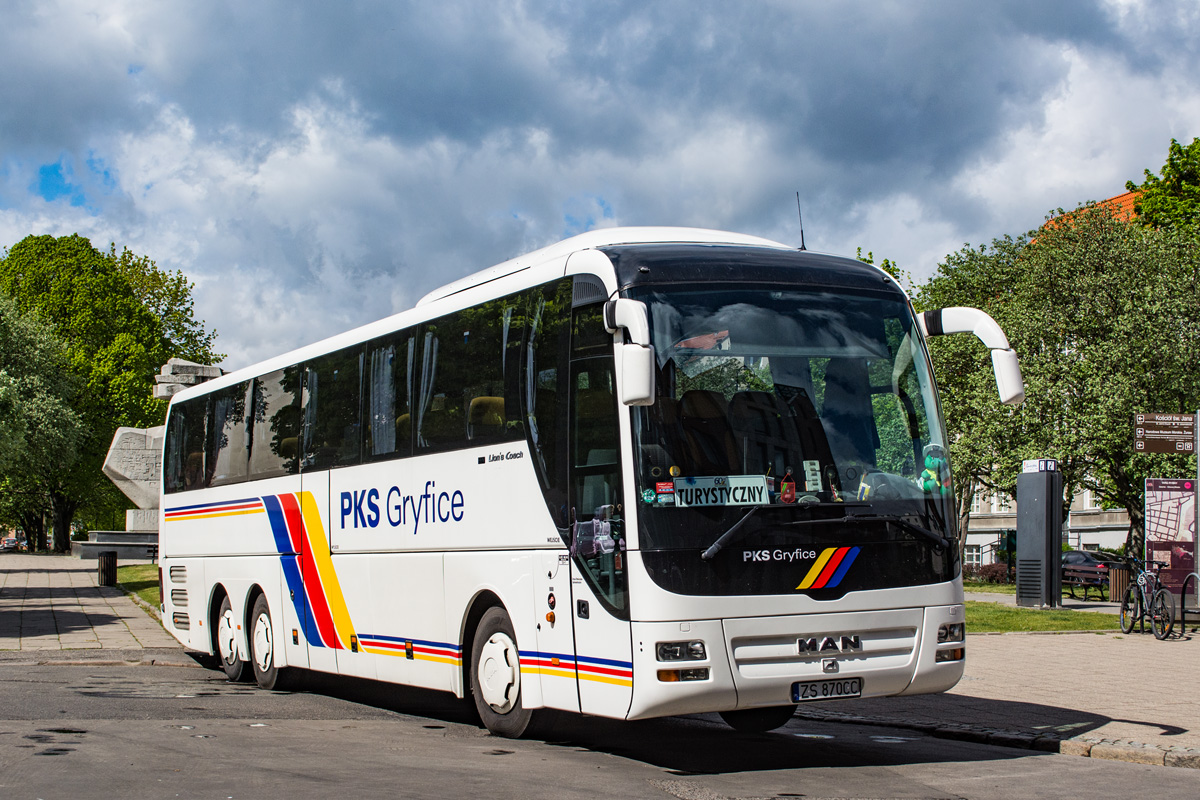 Польша, MAN R09 Lion's Coach C RHC444 C № ZS 870CC