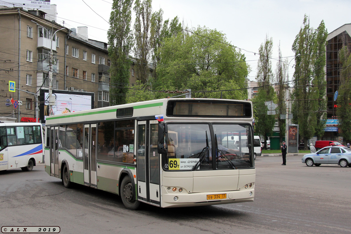 Воронежская область, МАЗ-103.465 № ЕВ 334 77